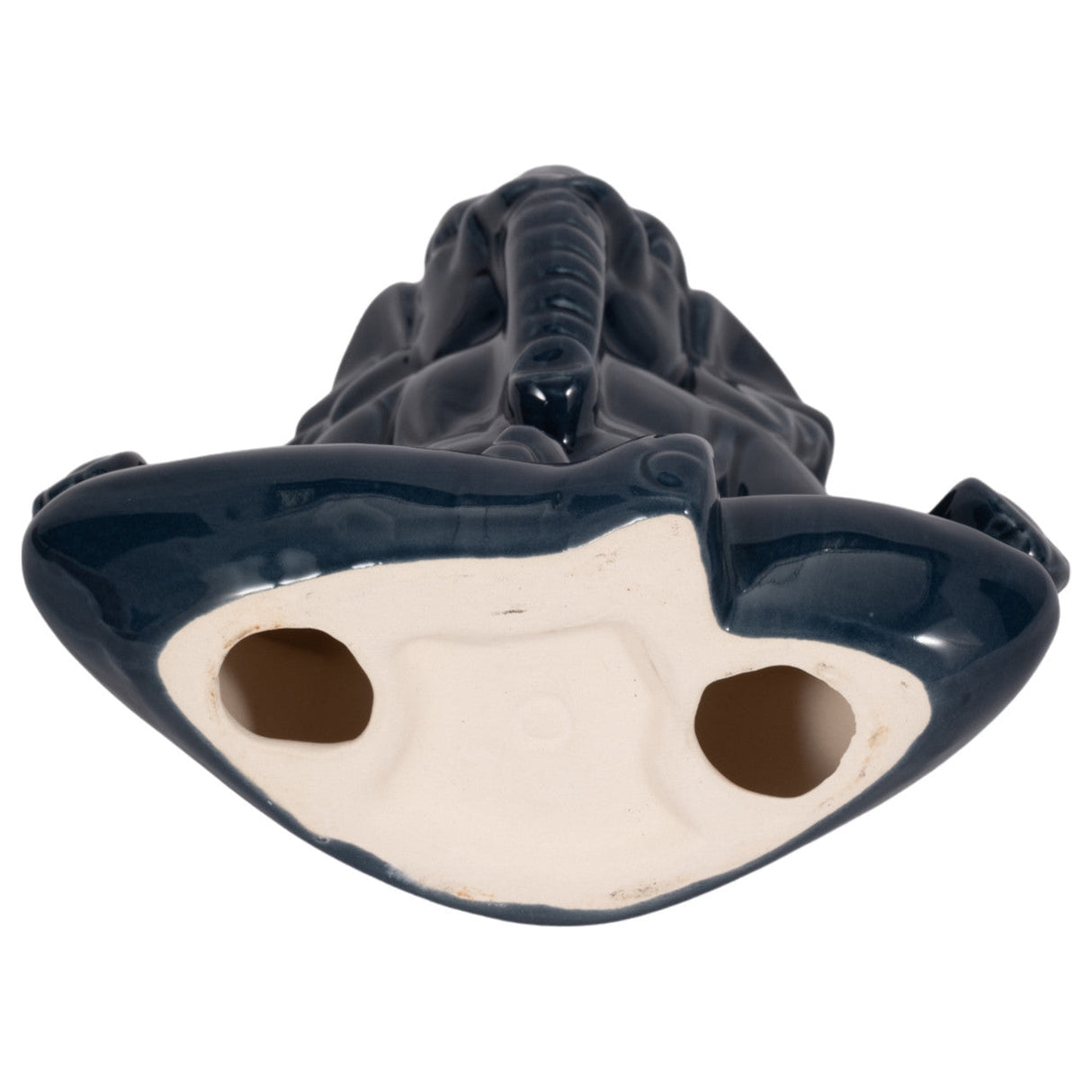 Cer, 7" Yoga Elephant, Navy Blue