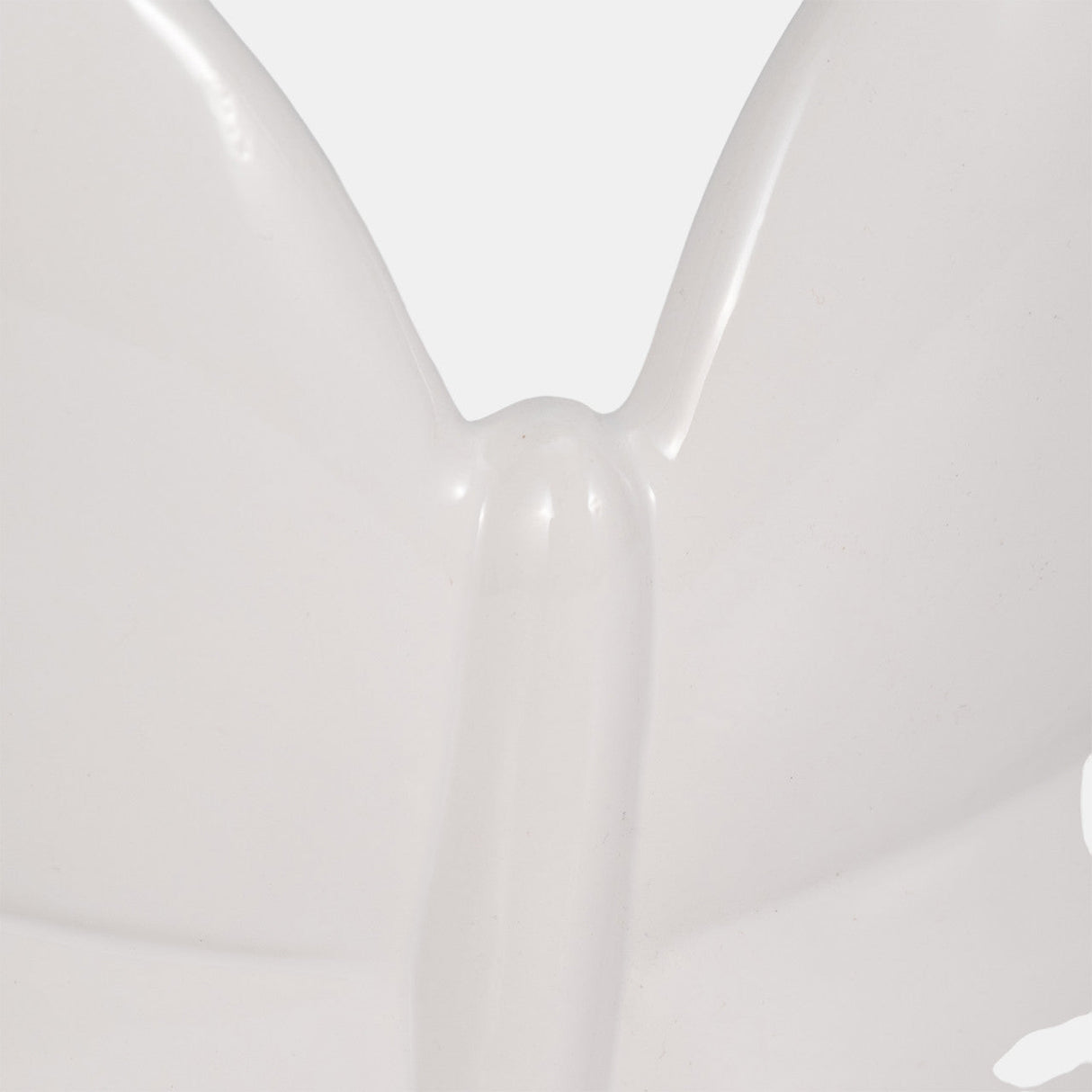 Cer, 8" Balloon Butterfly, White