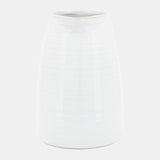 Cer, 8"h Pitcher, White