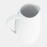 Cer, 8"h Pitcher, White