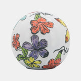 Cer, S/3 4/5/6" Floral Orb, Multi