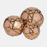 Cer, S/3 4/5/6", Orbs Blush/gold