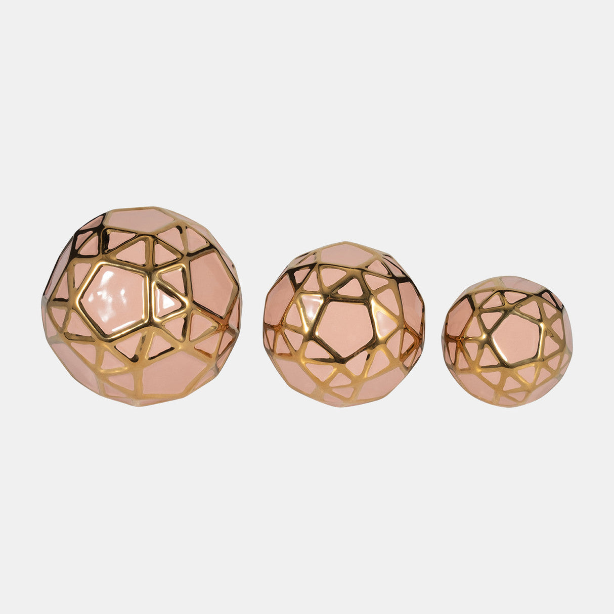 Cer, S/3 4/5/6", Orbs Blush/gold