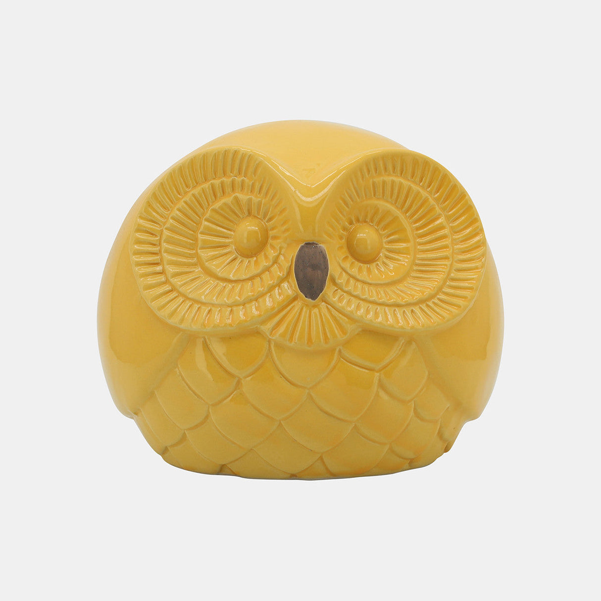 Cer S/3 Owls 8", Yellow