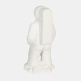 Ceramic 12" Astronaut Statuette, White