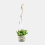 Ceramic 6" Hanging Planter, Green