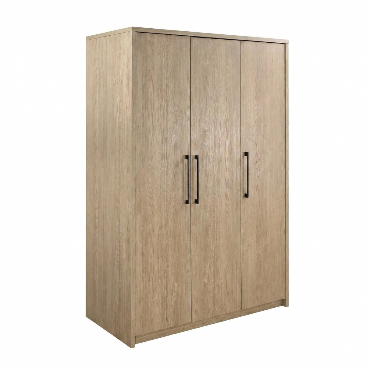 Cerda Latte 3-door Bedroom Wardrobe Storage Cabinet Armoire by Coaster at Eve Furniture