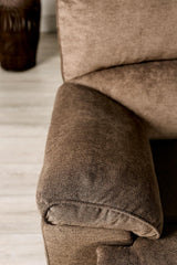 Cerelia Brown Modular Power Reclining Sectional by Furniture of America at Eve Furniture