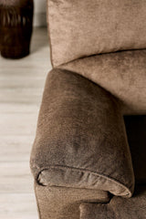 Cerelia Brown Modular Power Reclining Sectional by Furniture of America at Eve Furniture