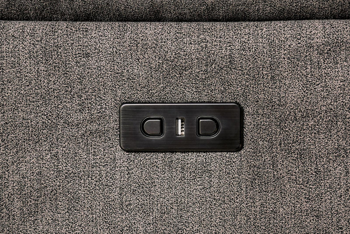 Cerelia Gray Modular Power Reclining Sectional by Furniture of America at Eve Furniture