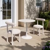 Ceres Beige Outdoor Dining Chair by Zuomod at Eve Furniture