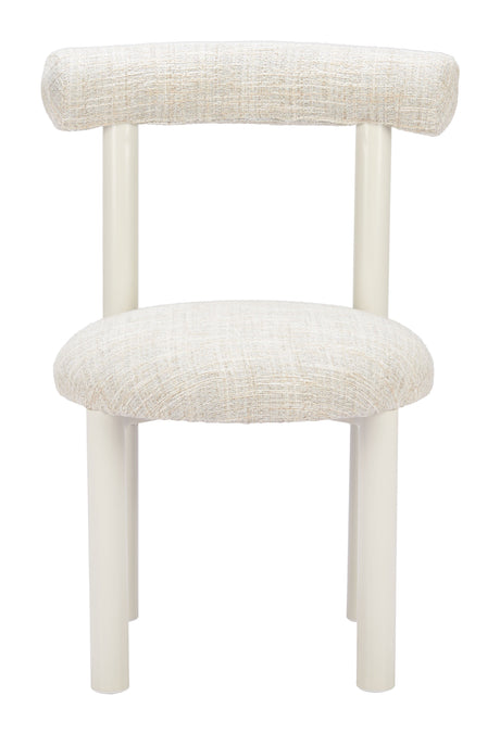 Ceres Beige Outdoor Dining Chair by Zuomod at Eve Furniture