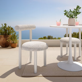 Ceres Beige Outdoor Dining Chair by Zuomod at Eve Furniture
