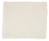 Chaddon Ivory Throw by Ashley at Eve Furniture