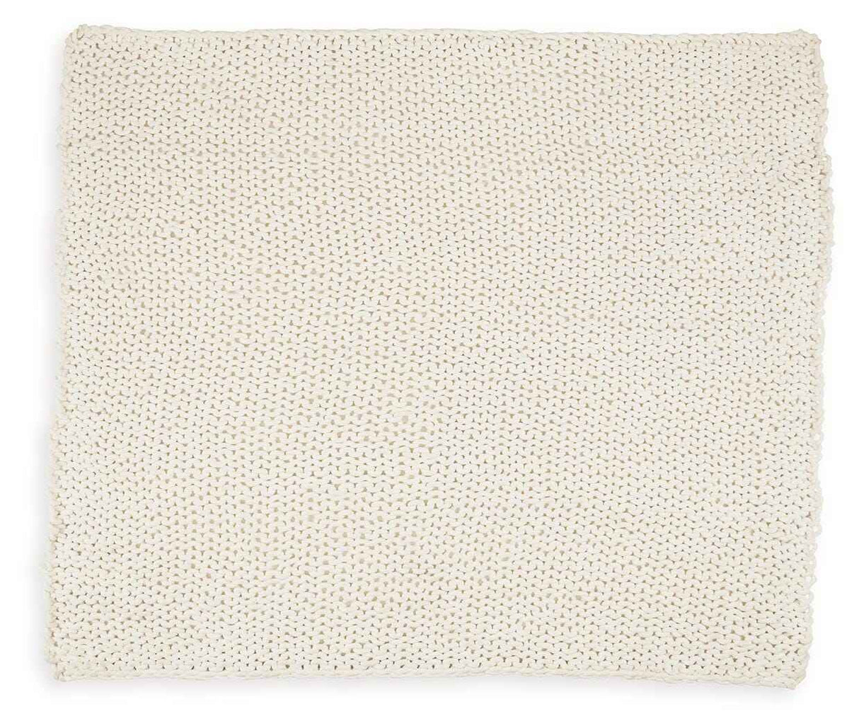 Chaddon Ivory Throw by Ashley at Eve Furniture