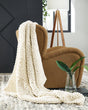 Chaddon Ivory Throw by Ashley at Eve Furniture