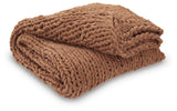 Chaddon Sienna Throw by Ashley at Eve Furniture