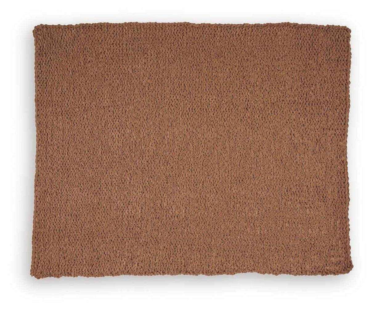 Chaddon Sienna Throw by Ashley at Eve Furniture