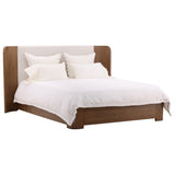 Chadwick Bed, Cream by Dovetail at Eve Furniture