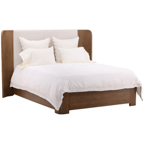 Chadwick Bed, Cream by Dovetail at Eve Furniture