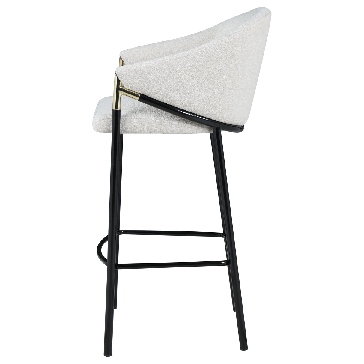 Chadwick Beige Fabric Upholstered Bar Chair (Set of 2)