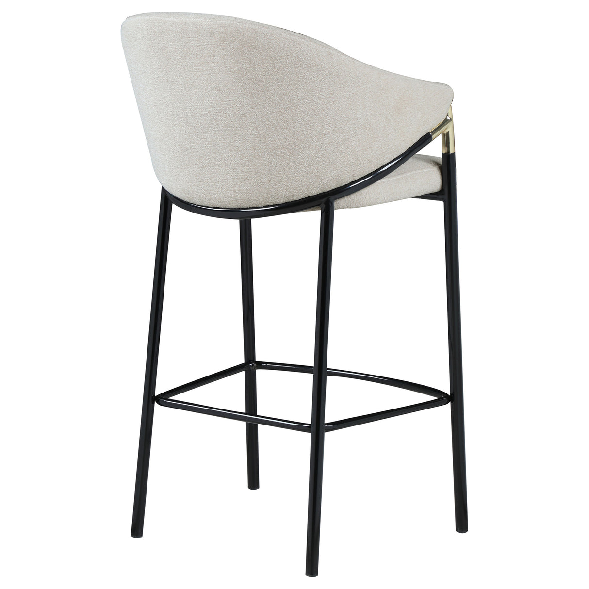 Chadwick Beige Fabric Upholstered Bar Chair (Set of 2)