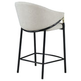 Chadwick Beige  Fabric Upholstered Counter Chair (Set of 2)