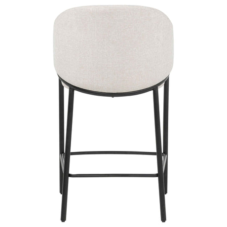 Chadwick Beige Fabric Upholstered Counter Height Chair (Set of 2) by Coaster at Eve Furniture