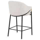 Chadwick Beige Fabric Upholstered Counter Height Chair (Set of 2) by Coaster at Eve Furniture