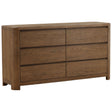 Chadwick Dresser, Brown by Dovetail at Eve Furniture