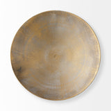 Chadwick II 13L x 13W Gold Metal Webbed Feet Bowl by Mercana at Eve Furniture