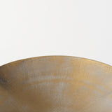 Chadwick II 13L x 13W Gold Metal Webbed Feet Bowl by Mercana at Eve Furniture