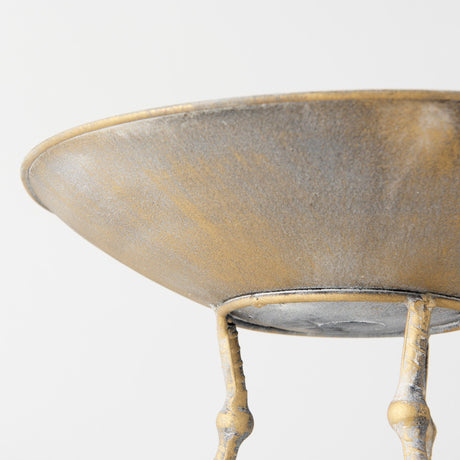Chadwick II Gold Metal Webbed Feet Bowl by Mercana at Eve Furniture