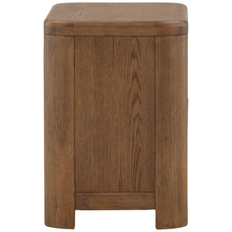 Chadwick Nightstand, Brown by Dovetail at Eve Furniture