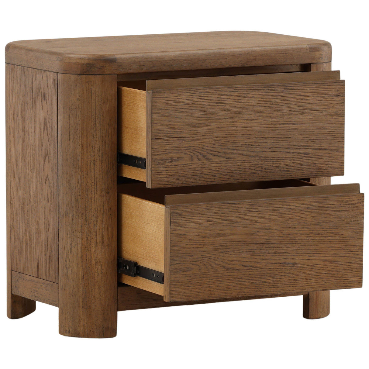 Chadwick Nightstand, Brown by Dovetail at Eve Furniture