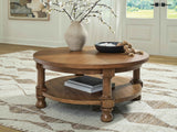 Chadworth Medium Brown Coffee Table by Ashley at Eve Furniture