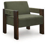 Adlanlock Olive Accent Chair by Ashley at Eve Furniture