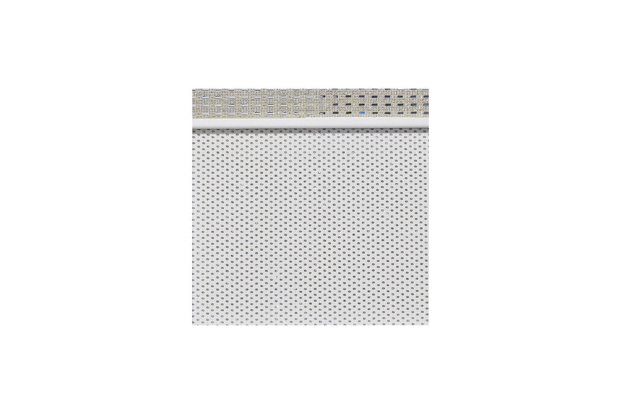 Chalanna White California King LED Upholstered Storage Platform Bed by Ashley at Eve Furniture