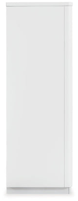 Chalanna White Chest of Drawers by Ashley at Eve Furniture