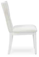 Chalanna White Dining Chair, Set of 2 by Ashley at Eve Furniture