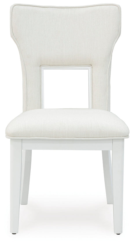 Chalanna White Dining Chair, Set of 2