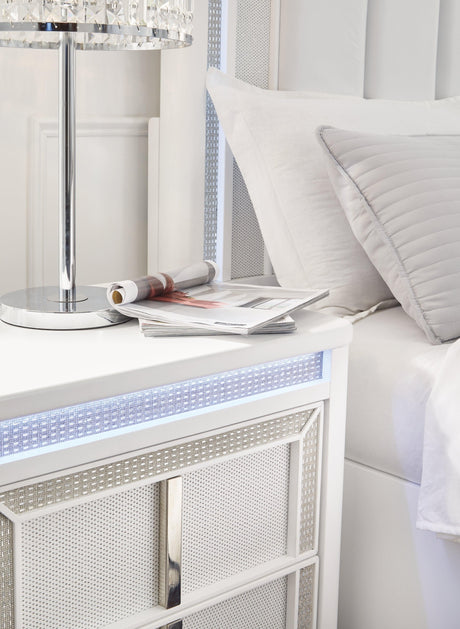 Chalanna White Nightstand by Ashley at Eve Furniture