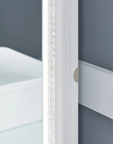 Chalanna White Vanity with Mirror by Ashley at Eve Furniture