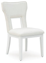 Chalanna White Dining Chair, Set of 2 by Ashley at Eve Furniture