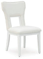 Chalanna White Dining Chair, Set of 2 by Ashley at Eve Furniture