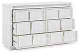 Chalanna White Dresser by Ashley at Eve Furniture