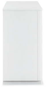 Chalanna White Dresser by Ashley at Eve Furniture