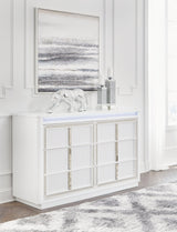 Chalanna White Dresser by Ashley at Eve Furniture
