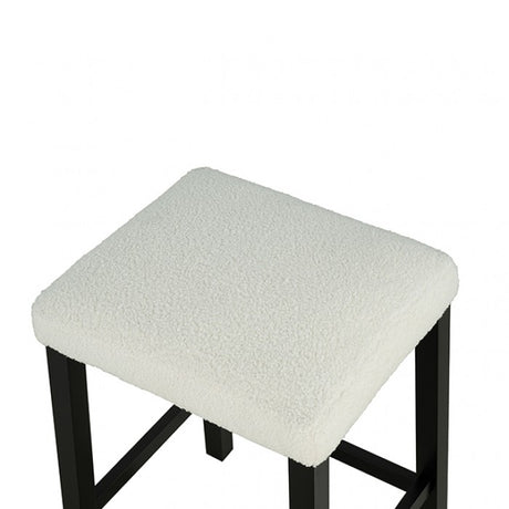 Chalcedony Black/White/Ivory 3-Piece Dining Room Set by Furniture of America at Eve Furniture
