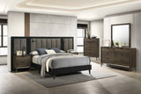 Chalfont Dark Brown King Panel Bed by Furniture of America at Eve Furniture